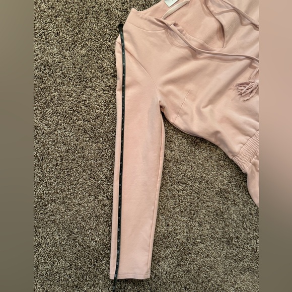 WOMENS M, TRIVIA BASIC, light pink, soft long sleeve dress - Picture 4 of 9